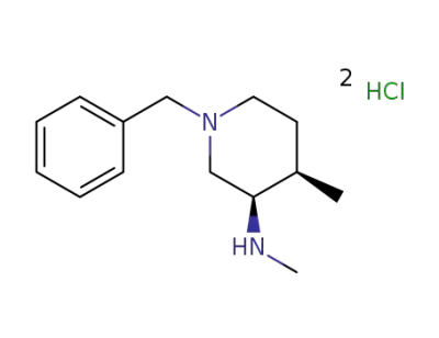 N-((3R,4R)-1-benzyl-4-methylpiperidin-3-yl)-N-methylamine dihydrochloride