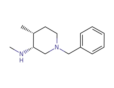 N-(3R,4R)-(1-benzyl-4-methylpiperidin-3-yl)-methylamine