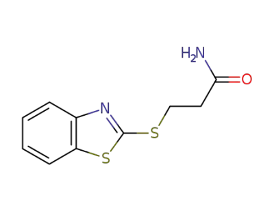 3-(2-Benzothiazolylthio)propionamide