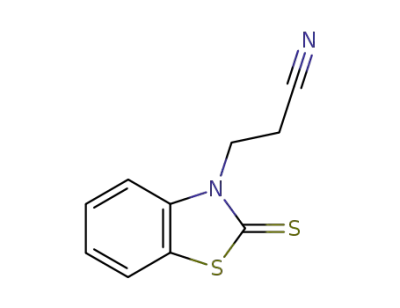 3-(3-Benzothiazolinyl-2-thiono)propionitrile