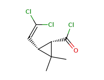 (+/-)-cis-2-(2,2-dichloroethenyl)-3,3-dimethylcyclopropanecarboxylic acid chloride