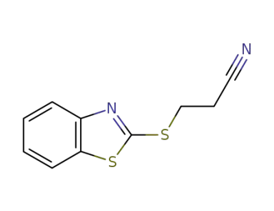 3-(2-Benzothiazolylthio)propionitrile